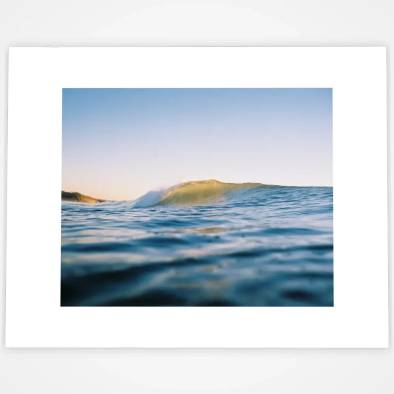 image of an 11x14 print with an image opening that is 8x10