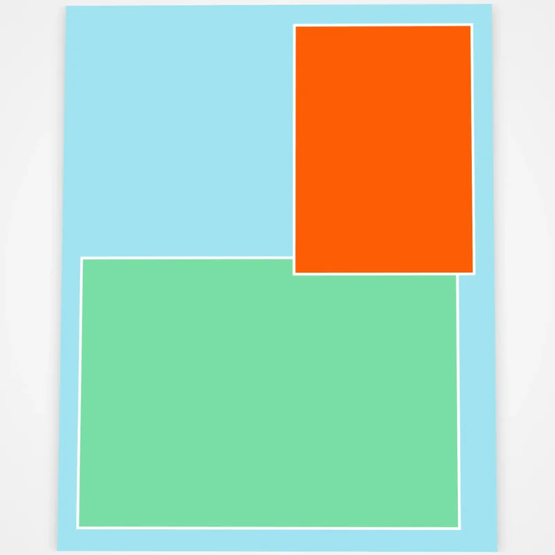 image of an 8x10 memory mate template - with custom background